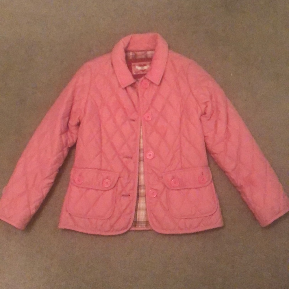 Pink Quilted Coat- Gap Kids